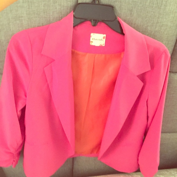 Hot Pink Blazer