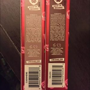 LIMECRIME Velvetines in Cashmere and Salem