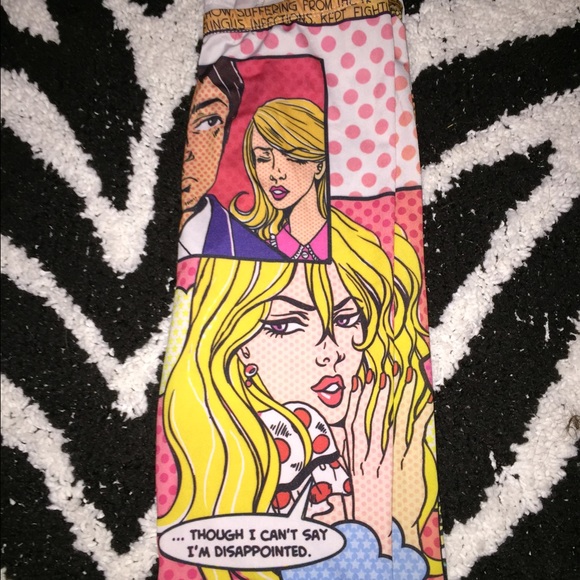 Comic leggings