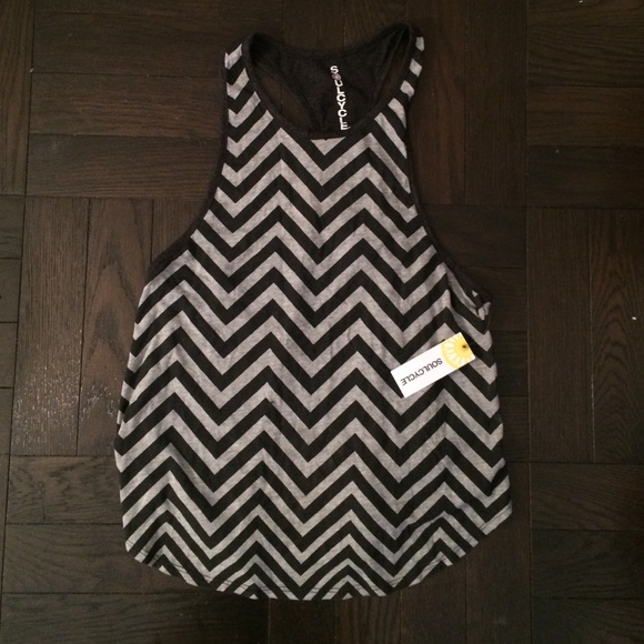SoulCycle NWT XS Grey Tank With Metallic
