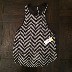 SoulCycle NWT XS Grey Tank With Metallic