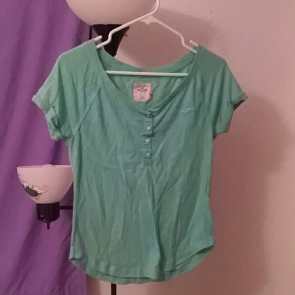Coral blue shirt