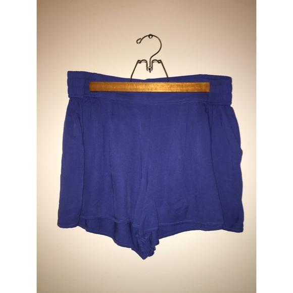 Blue Soft Shorts