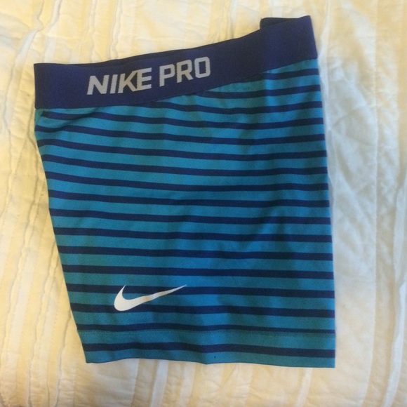 Striped Nike Pro's