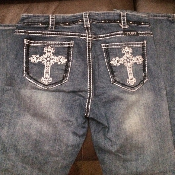 Cowgirl Tuff light was jean