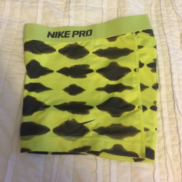 Grey and yellow tie-dye nike's