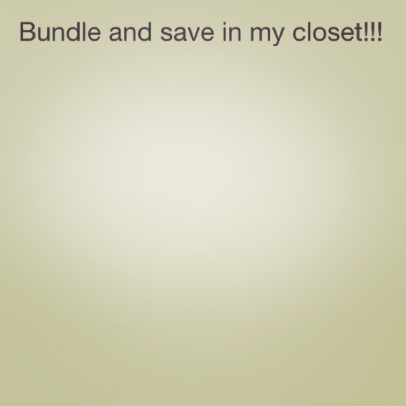 Bundle items and save!