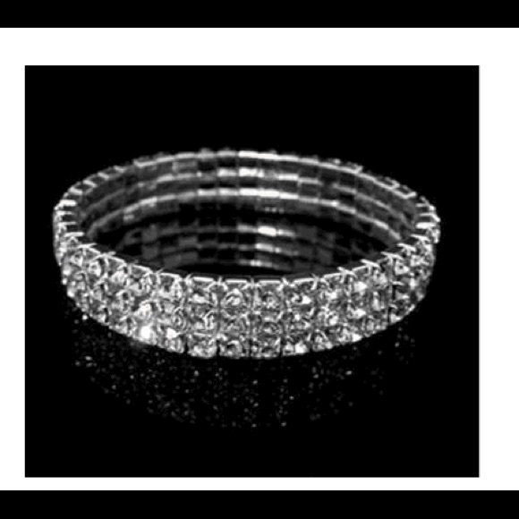 Three layer bracelet