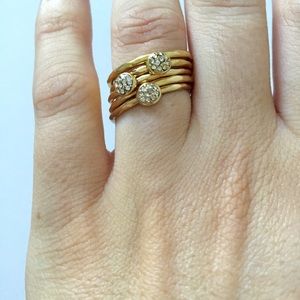 Stella and Dot Paloma Stacked Rings