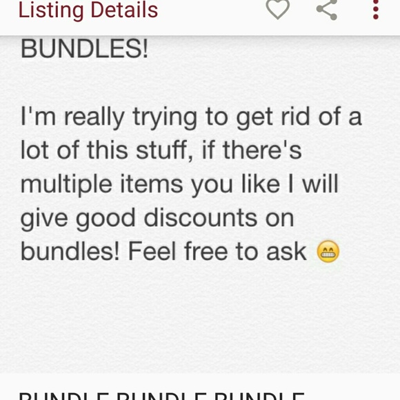 Got to clear out this closet  BUY SOMETHING??????