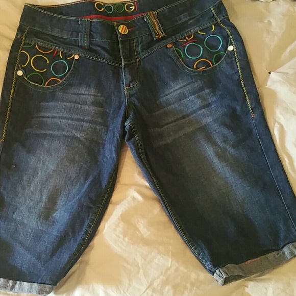 COOGI  DENIM BERMUDA SHORTS