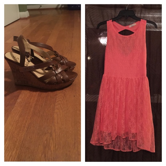 💸WEDGES AND DRESS COMBO💸