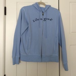 life is good sweatshirt