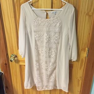 Charlotte Russe ivory dress