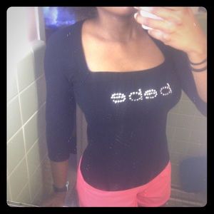 Bebe 3/4 sleeve sweater