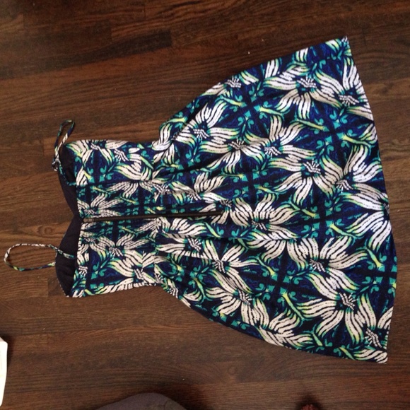 Spaghetti strap Patterned Sundress - Picture 3 of 4