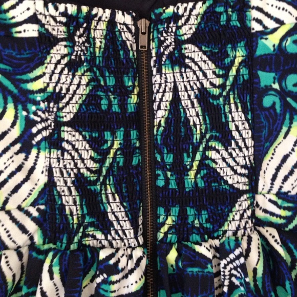 Spaghetti strap Patterned Sundress - Picture 4 of 4