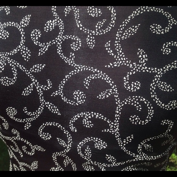 Vintage Black Maxi Dress - Picture 2 of 4