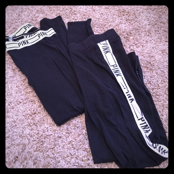 PINK Victoria Secret leggings both size large