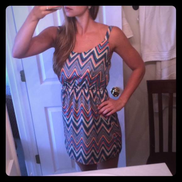 Francescas multi patterned dress