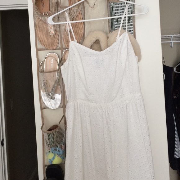 white dress
