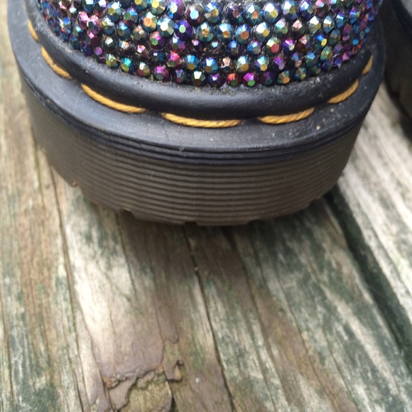 rhinestone doc martens