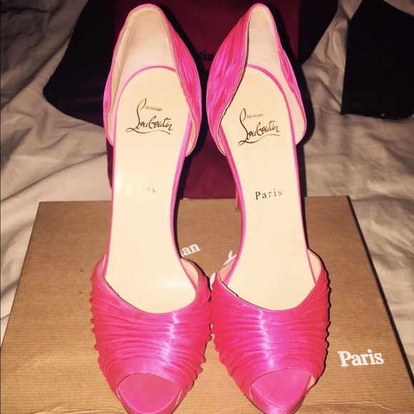 C. Louboutin 120 Hidden Platform D'Orsay Pump