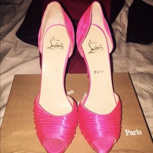C. Louboutin 120 Hidden Platform D'Orsay Pump