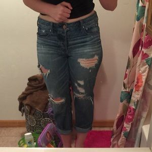 American eagle boy crop capris size 12