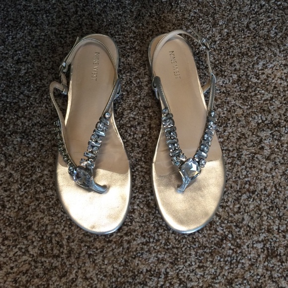 jeweled sandals