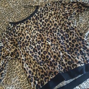 Cheetah sweater