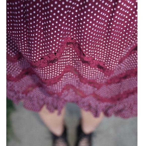 Free People Dresses - Free People voile and lace trapeze slip Free People Dresses - Free People voile and lace trapeze slip
