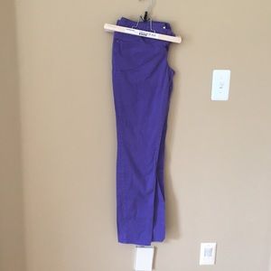 Purple jeans