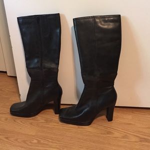 Nine West black knee high boots