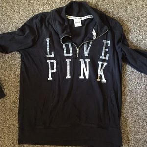 Quarter zip pullover