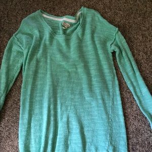 Light turquoise sweater