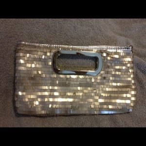 Gold clutch