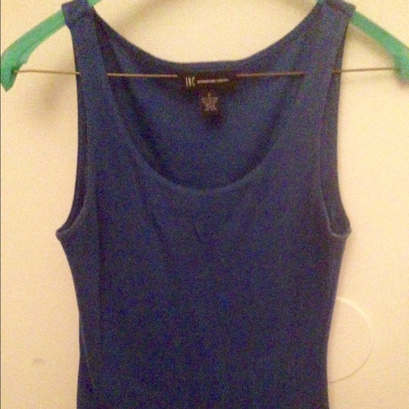 INC blue top