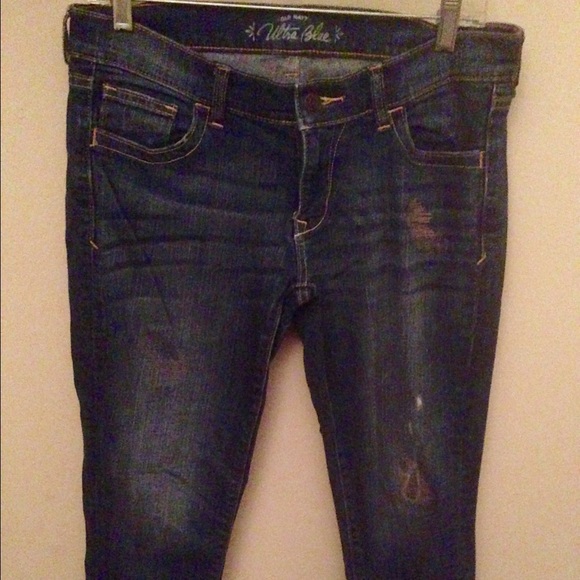 Old navy jeans capris