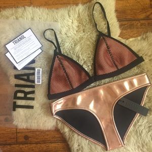 Rare!!! Triangl Billie firefly Ollie bikini sz L