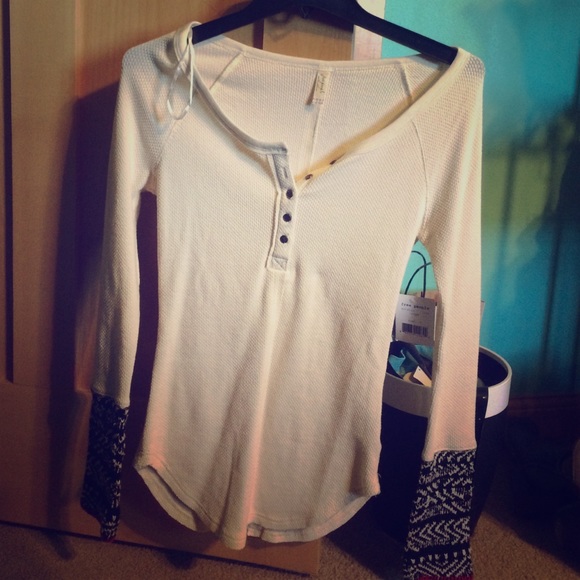 Free People long-sleeve shirt