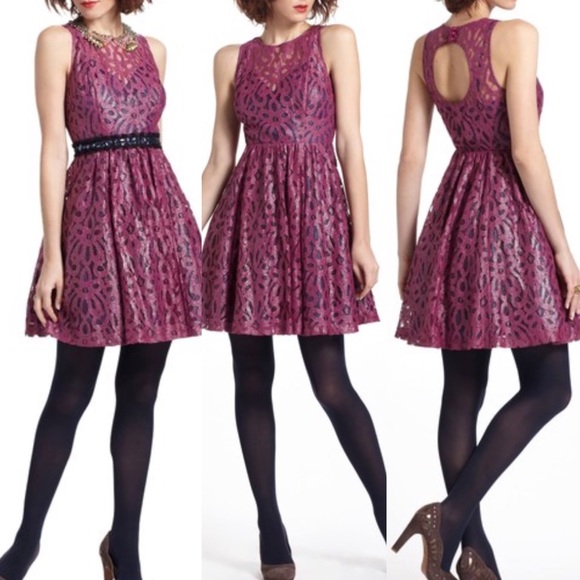 Anthropologie Mariposa Lace Dress by Tracy Reese