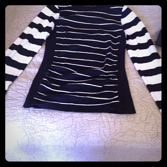 Navy blue blouse