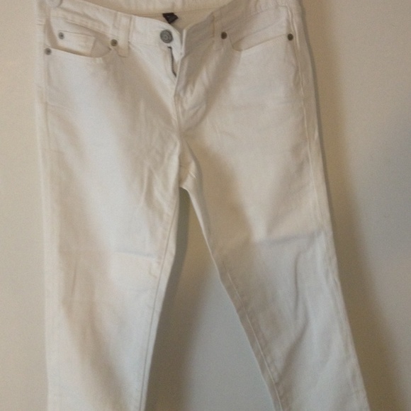 White jeans.
