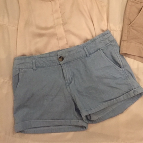 Lightweight Fake Jean Shorts!