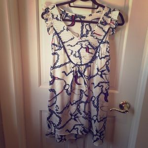 Adorable silk baby doll dress