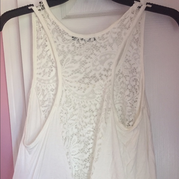 Dressy white lace tank - Picture 4 of 4
