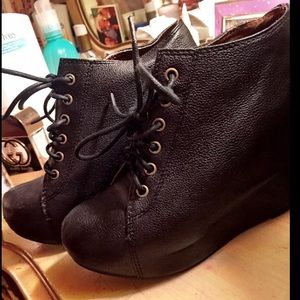 Jeffrey Campbell Lace-Up Booties