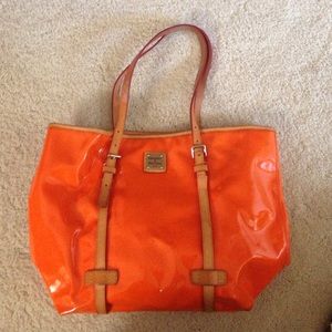 Orange Dooney & Bourke satchel