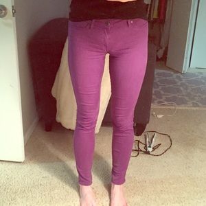 Rich & Skinny Purple Skinny Jeans
